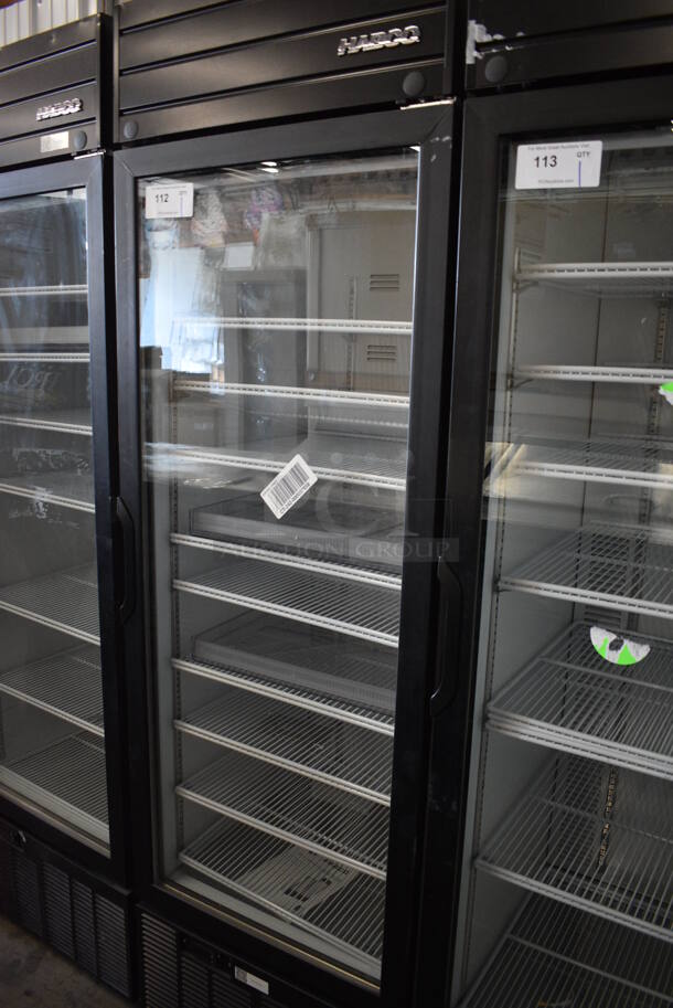 WOW! 2019 Habco Model SE18 Metal Commercial Single Door Reach In Cooler Merchandiser w/ Poly Coated Racks. 115 Volts, 1 Phase. 24x24x78. Tested and Working! - Image 3 of 5