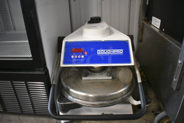 GREAT! DoughPro Model DP1100 Metal Commercial Countertop Dough Press. 120 Volts, 1 Phase. 18x28x20. Tested and Working! - Image 1 of 6