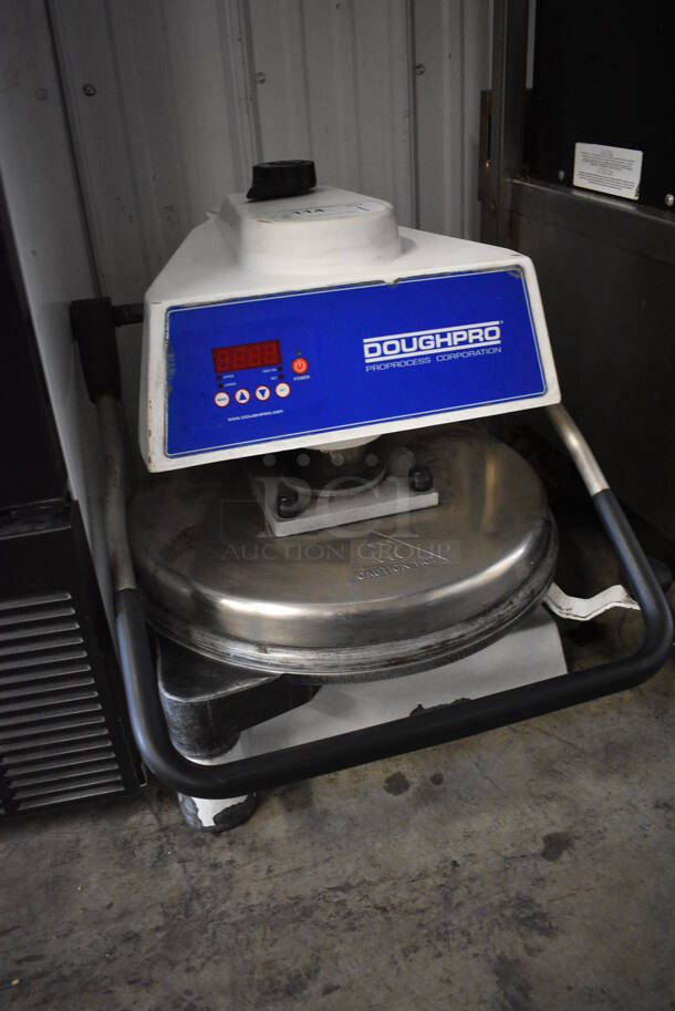 GREAT! DoughPro Model DP1100 Metal Commercial Countertop Dough Press. 120 Volts, 1 Phase. 18x28x20. Tested and Working! - Image 3 of 6