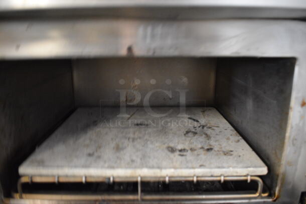 2 FANTASTIC! Turbochef Model NGCD6 Tornado Stainless Steel Commercial Countertop Electric Powered Rapid Cook Ovens on Stainless Steel Commercial 2 Tier Equipment Stand w/ Commercial Casters. Top Unit Is 2011 and Bottom Unit Is 2015. 208/240 Volts, 1 Phase. 30x30x60. 2 Times Your Bid! Tested and Working! - Image 7 of 9