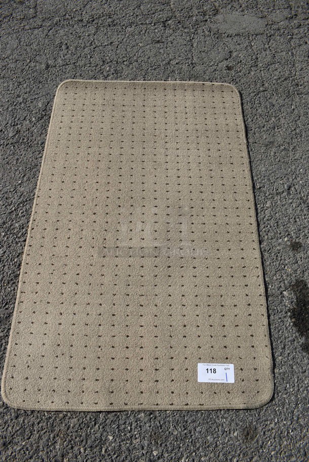 Tan Rug. 48x30 - Image 1 of 3