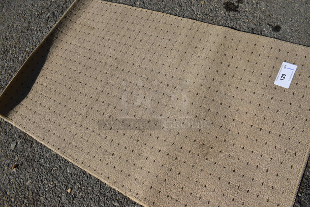 Tan Rug. 48x30 - Image 2 of 3