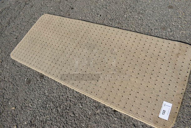 Tan Rug. 60x24 - Image 2 of 3