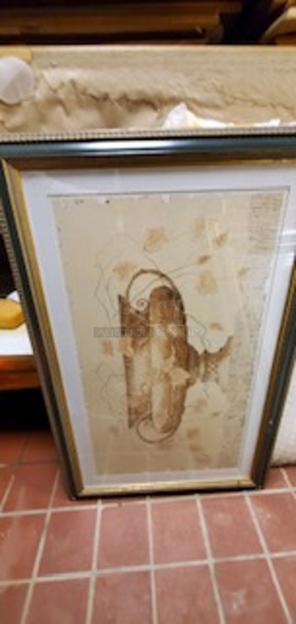 WOW! ALL ONE MONEY! Entire Room Of Artwork Prints  And Lamps. Shelving Not Included. Buyer Must Remove. - Image 3 of 3