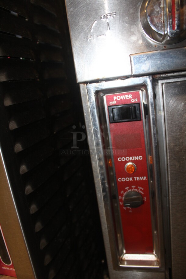 AMAZING! Blodgett Commercial Stainless Steel 6 Burner Natural Gas Range With Oven and Salamander/Broiler On Commercial Casters. 36x38x74. Working When Closed! Buyer Must Remove.  - Image 2 of 5