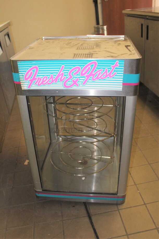 SUPER FIND! Star Commercial Stainless Steel Humidified Food Holding/Warming Display. 21x22.5x30. 120V/60Hz. Working When Closed!  - Image 5 of 6