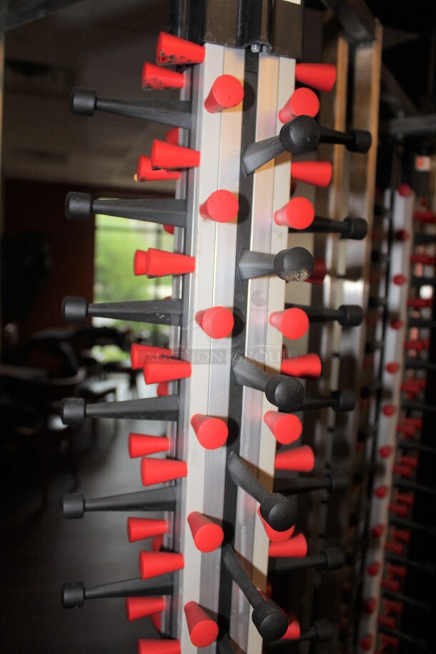 3 Commercial Plate Drying Racks On Commercial Casters. 25x25x74.5. 3X Your Bid! - Image 2 of 3