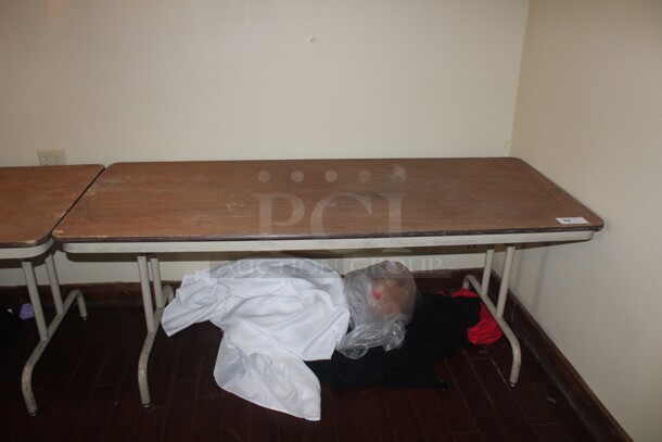 2 Folding Banquet Tables. 72x30x29. 2X Your Bid!