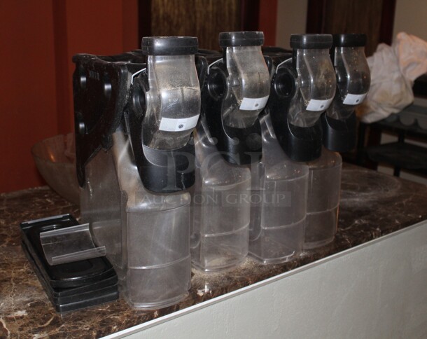 4 Commercial Cereal Dispensers. 5x16x20. 4X Your Bid! - Image 1 of 2