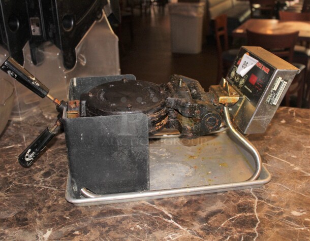 GREAT FIND! Commercial Waffle Maker. 13x25x11.  120V/60Hz. Working When Closed!  - Image 2 of 5