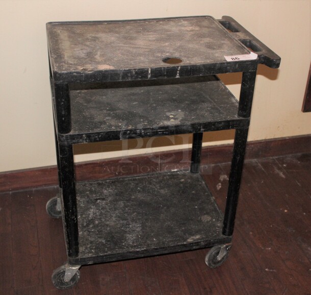 Black Cart. 27x18x32