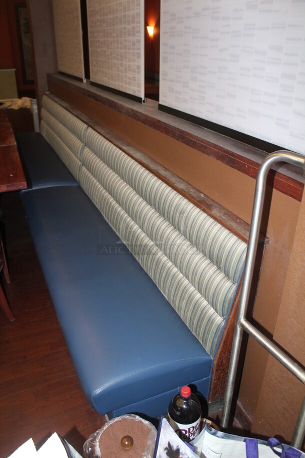 2 Commercial Dining Booths. 72x24x36 2X Your Bid! Buyer Must Remove! - Image 2 of 2