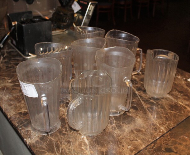 8 Plastic Pitchers. 8x Your Bid!  - Image 2 of 2