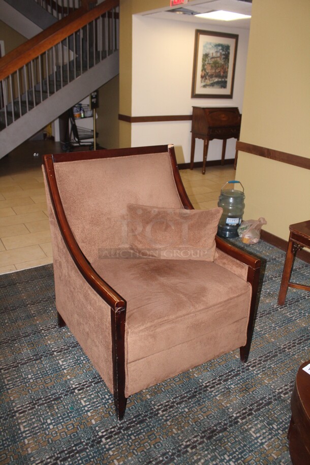 ALL ONE MONEY! Loveseat, 2 Chairs, 1 Coffee Table , 2 End Tables, And 2 Lamps. Buyer Must Remove! - Image 4 of 7