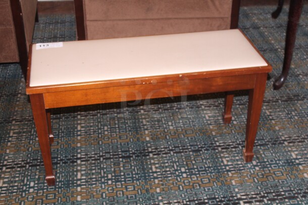 NICE! ALL ONE MONEY! 3 Chairs, Two Tables And 1 Lamp.  Buyer Must Remove! - Image 2 of 7