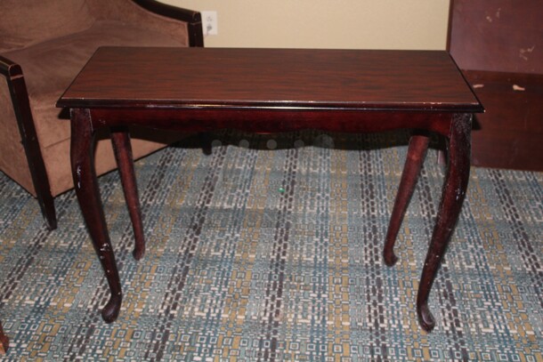 NICE! ALL ONE MONEY! 3 Chairs, Two Tables And 1 Lamp.  Buyer Must Remove! - Image 5 of 7