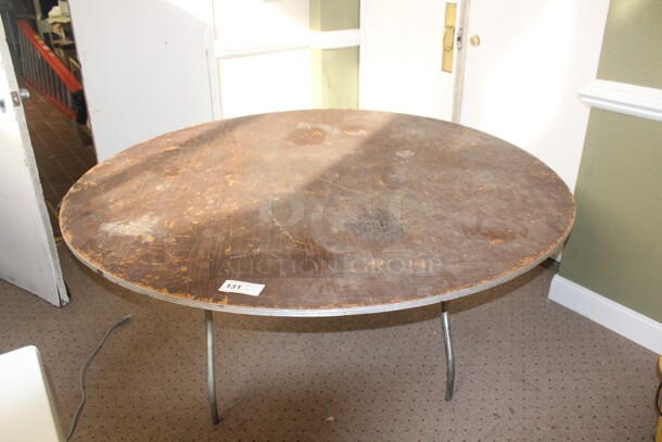 17 Round Commercial Banquet/Dining Tables. 72x72x35. 17X Your Bid! Buyer Must Remove. 