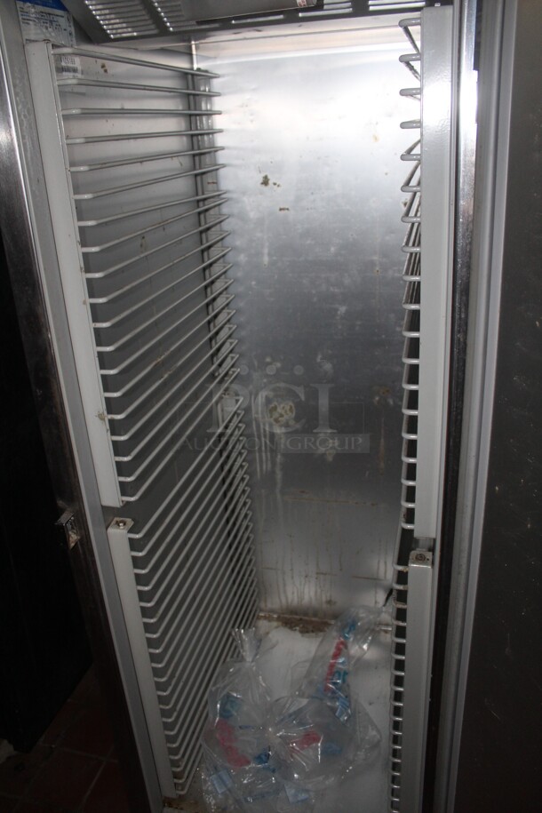 NICE! Beverage Air Model PR24-1AS Commercial Stainless Steel Single Door Reach In Refrigerator/Cooler. 26x34x84. 115V/60Hz. In Storage, Unable To Test. Buyer Must Remove.  - Image 3 of 5