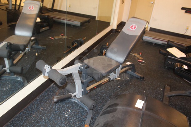 SUPER FIND! Marcy Leg Exercise Bench. 25x74x70.  Buyer Must Remove.  - Image 2 of 2