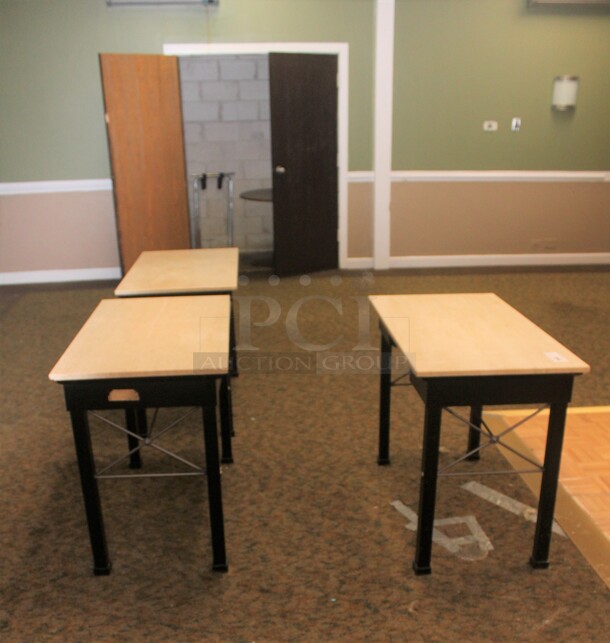 3 Tables. 40x22x30. 3X Your Bid! Buyer Must Remove. Items Are On 2nd Floor And Elevator Will Be Available.  - Image 3 of 4