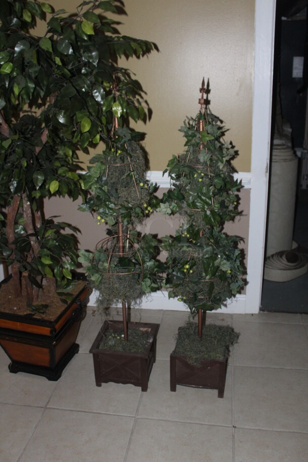 3 Artificial Trees. 3X Your Bid!  - Image 3 of 3