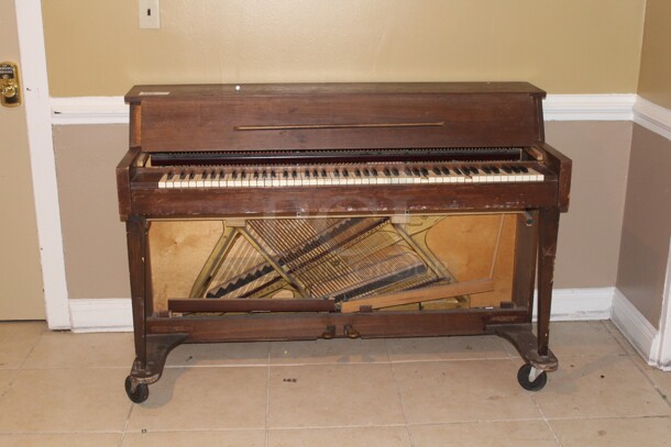 WOW! Stein Piano. 46x24x39. Buyer Must Remove. Item Is On 2nd Floor And Elevators Will Be Available. 