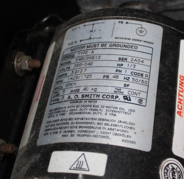 GREAT FIND! Micro Matic Model GBC500 Commercial 2 Pump Glycol Chiller For Beer System. 36x18x33. 230V/60Hz. Working When Closed. Buyer Must Remove!  - Image 2 of 7
