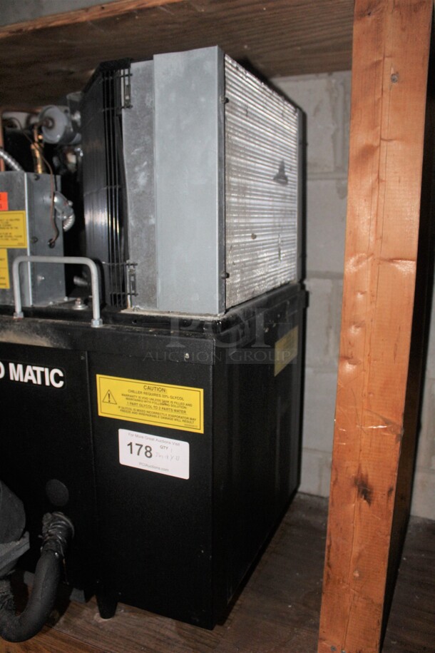 GREAT FIND! Micro Matic Model GBC500 Commercial 2 Pump Glycol Chiller For Beer System. 36x18x33. 230V/60Hz. Working When Closed. Buyer Must Remove!  - Image 5 of 7