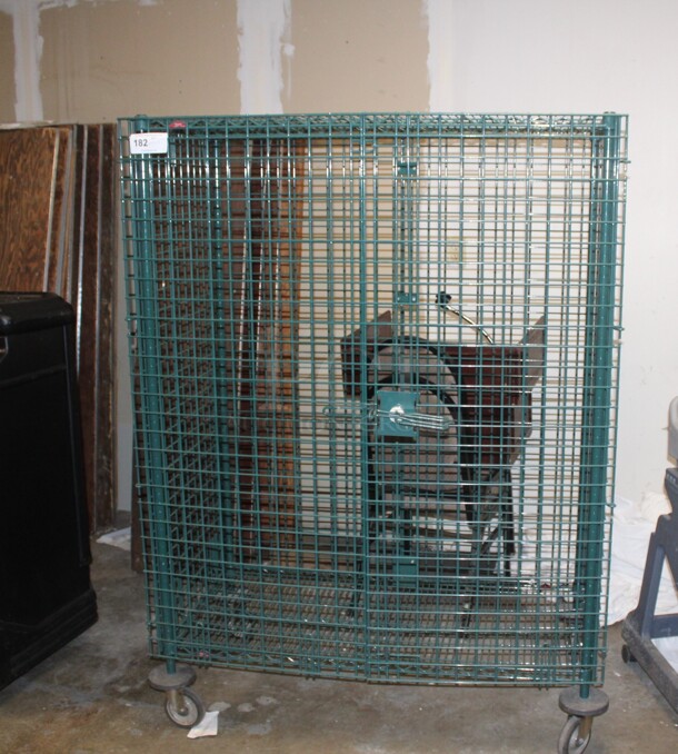 FANTASTIC! Metro Commercial Liquor Cage. 50x25x58.  