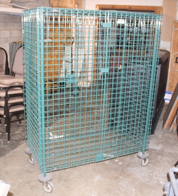 FANTASTIC! Metro Commercial Liquor Cage. 50x25x58.   - Image 3 of 5