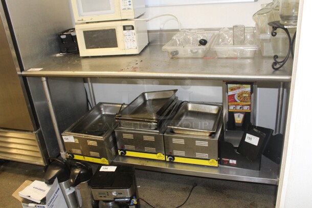 NICE! Commercial Stainless Steel Work Table With Undershelf. Table Only. 71x30x40 - Image 2 of 2