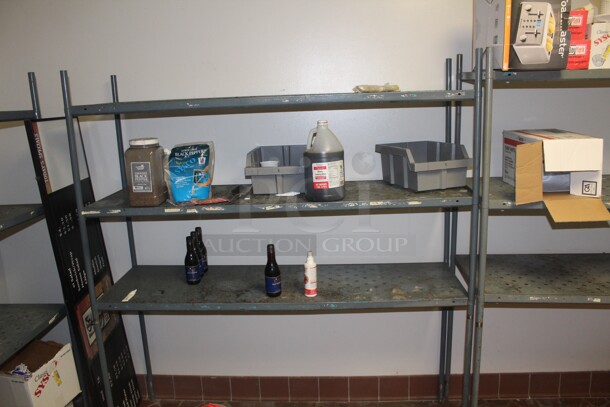 Commercial Metal Shelving Unit. 60x21x66