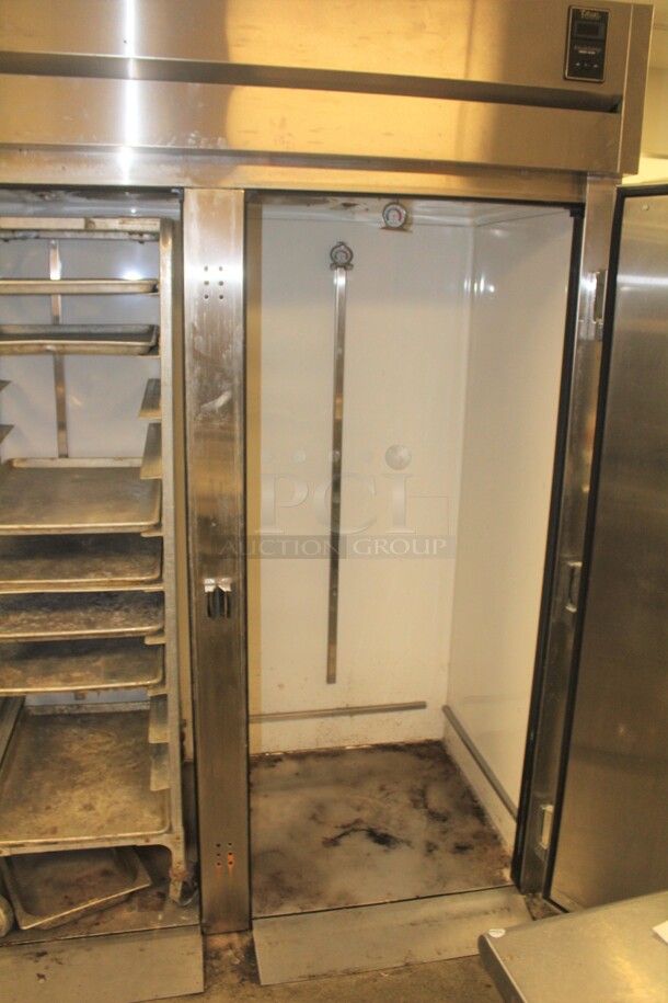 WOW! True Model TA2RRI-2S Commercial Stainless Steel Double Door Roll In Refrigerator/Cooler. 67x34x82. 115V/60Hz. Working When Closed! Buyer Must Remove.  - Image 4 of 7