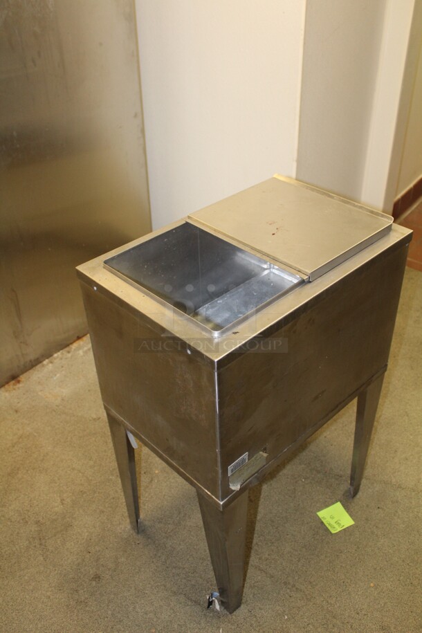 GREAT! Commercial Stainless Steel Ice Bin. 15x22x34. - Image 3 of 4