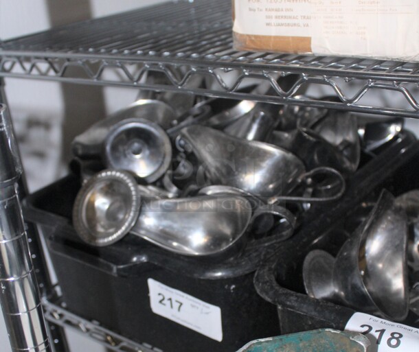 ALL ONE MONEY! Commercial Stainless Steel Gravy Boats.  - Image 2 of 2