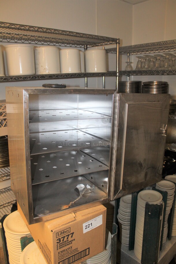 4 Lakeside Commercial Stainless Steel Cabinets. 15x13x20. 4X Your Bid! - Image 2 of 5