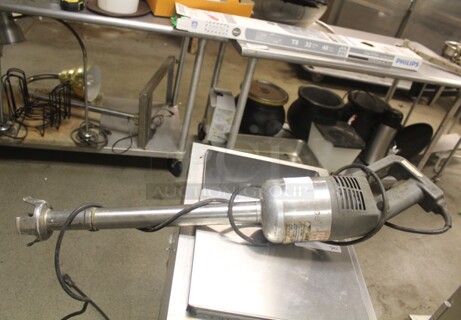 GREAT FIND! Robot Coupe Model 450 Hand Mixer/Blender. Working When Closed! 7x4x33