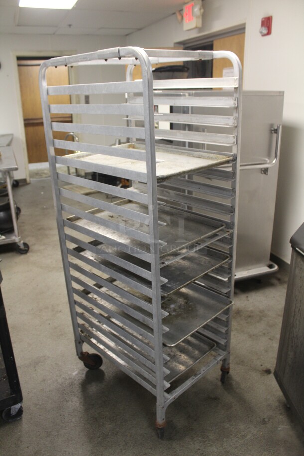 TERRIFIC! Commercial Aluminum Speed Rack On Commercial Casters. 20.5x27x60.5 - Image 2 of 2