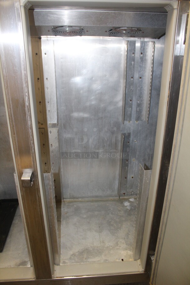 FABULOUS! Victory Model AF-72-S5 Commercial Stainless Steel Triple Door Reach In Freezer. 77x34x89. 208V.60Hz.3 Phase. Hardwired. Working When Closed! Buyer Must Remove. - Image 4 of 6