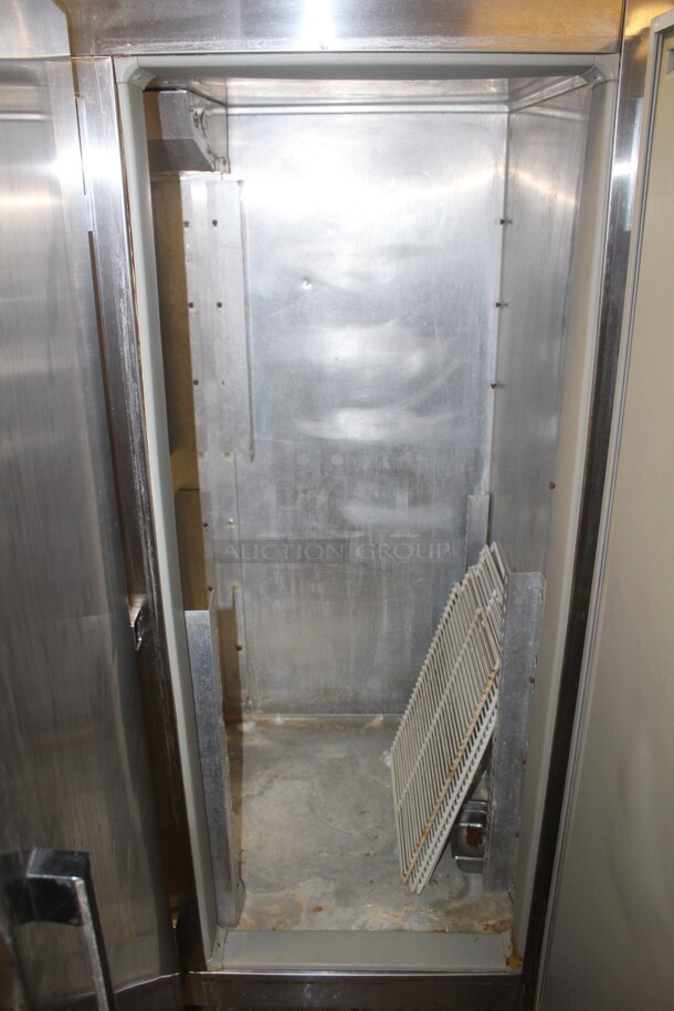 FABULOUS! Victory Model AF-72-S5 Commercial Stainless Steel Triple Door Reach In Freezer. 77x34x89. 208V.60Hz.3 Phase. Hardwired. Working When Closed! Buyer Must Remove. - Image 5 of 6