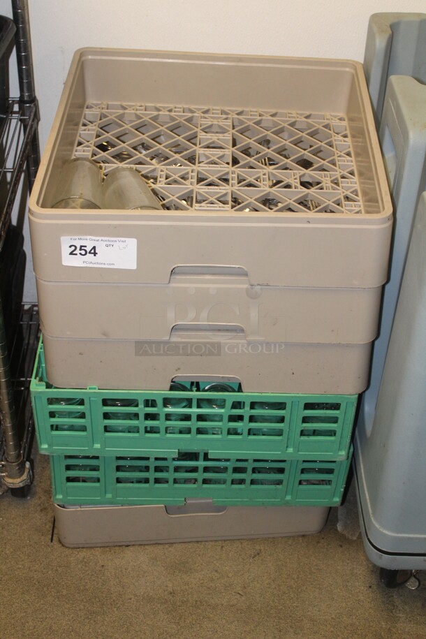 6 Commercial Dish/Glass Crates. 6X Your Bid! - Image 1 of 1