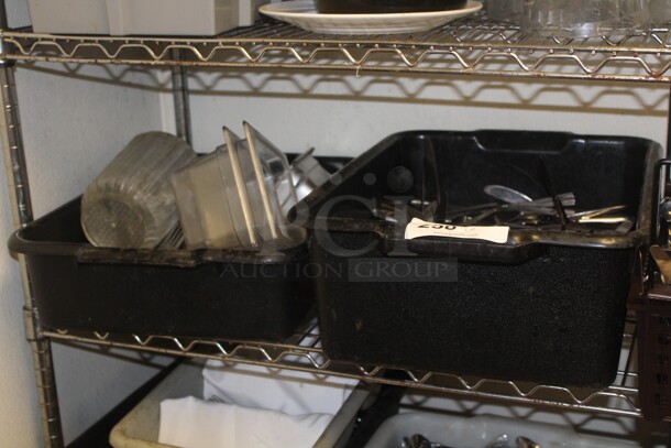 ALL ONE MONEY! Miscellanous Siverware, Inserts, And More.  - Image 1 of 2