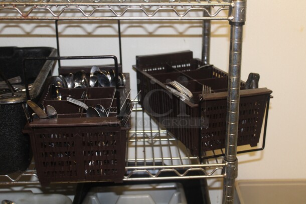 ALL ONE MONEY! Miscellanous Siverware, Inserts, And More.  - Image 2 of 2
