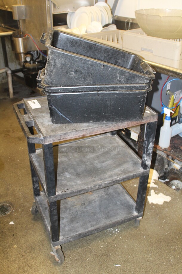 ALL ONE MONEY! Cart And 3 Bins.  - Image 2 of 2