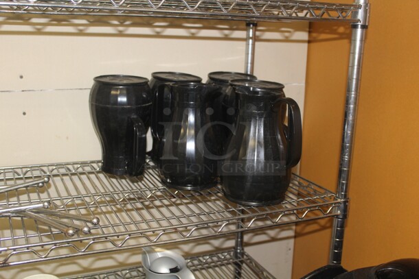 ALL ONE MONEY! Commercial Plastic Coffee Servers, Coffee Accessories, And Coffee Pot Warmers.  - Image 1 of 6