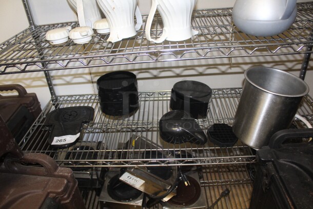 ALL ONE MONEY! Commercial Plastic Coffee Servers, Coffee Accessories, And Coffee Pot Warmers.  - Image 3 of 6