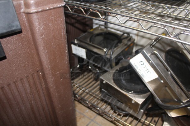 ALL ONE MONEY! Commercial Plastic Coffee Servers, Coffee Accessories, And Coffee Pot Warmers.  - Image 6 of 6