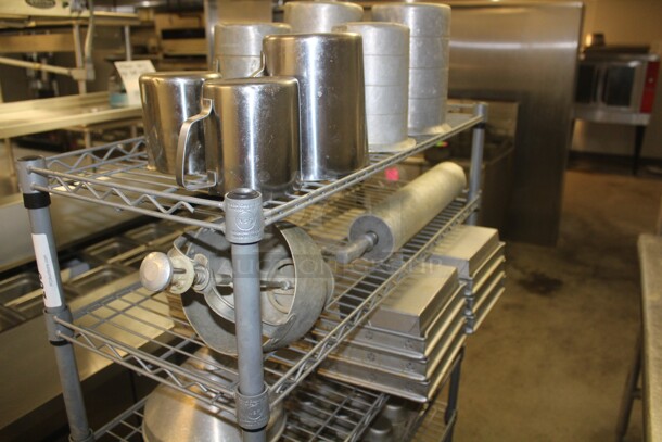 WOW! ALL ONE MONEY! Metro Rack On Casters And All Items On It. - Image 3 of 4