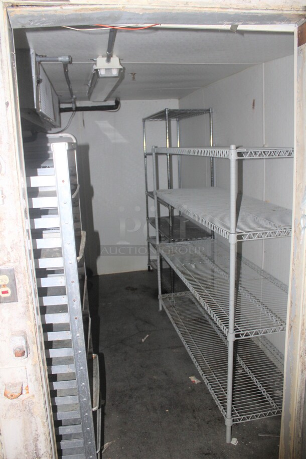 WOW! Walk In Cooler With McQuay Compressor. 6ftx12ftx7ft. Working When Closed! Buyer Must Disassemble And Remove. Racks Not Included.  - Image 2 of 4