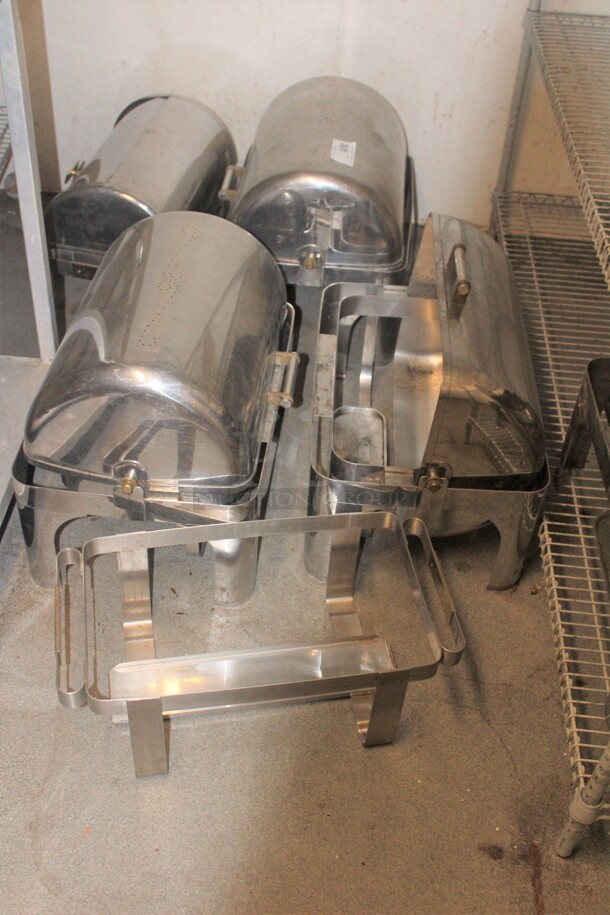 4 Commercial Chafing Dishes. 4X Your Bid! 
